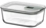 MEPAL Frischhaltedose EASY CLIP Borosilikatglas eckig 0,7 Liter nordic sage