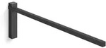 ZACK Handtuchhalter Handtuchstange CARVO 44 cm aus Edelstahl matt schwarz