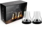 PEUGEOT Whisky-Verkostungsset ATMOSPH&Egrave;RE mit schwarzen K&uuml;hlsockeln