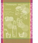 GARNIER-THIEBAUT Geschirrtuch CHAMPAGNE DES FEES 56 x 77 cm 100% Baumwolle