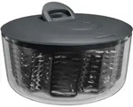 ZYLISS Salatschleuder EASY SPIN L mit Seilzug-Mechanismus 27 cm schwarz