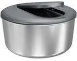 ZYLISS Salatschleuder SWIFT DRY S Edelstahl 23 cm mit Pumphebel-Mechanismus