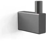 ZACK Handtuchhaken LINEA aus Edelstahl graphite Handtuchhalter