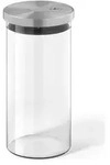 ZACK Vorratsglas CUNDO 1,1 Liter Borosilikatglas Edelstahldeckel Frischhaltedose