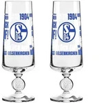 RITZENHOFF Bierglas FC SCHALKE 04 Stielglas Set mit 2 St&uuml;ck &agrave; 368 ml