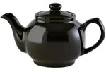 PRICE & KENSINGTON Teekanne 1,1 Liter f&uuml;r 6 Tassen gl&auml;nzend schwarz