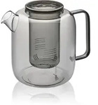 GEFU Teekanne TREVIO aus Borosilikatglas mit Teesieb 1,5 Liter f&uuml;r ca. 7 Tassen