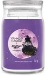 YANKEE CANDLE Gro&szlig;e Signature Kerze AMETHYST MOON 567 g Duftkerze
