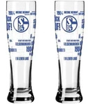 RITZENHOFF Weizenbierglas Wei&szlig;bierglas FC SCHALKE 04 Set mit 2 St&uuml;ck &agrave; 646 ml