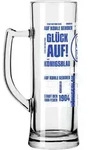 RITZENHOFF Bierglas Bierkrug Bierseidel FC SCHALKE 04 Inhalt 584 ml
