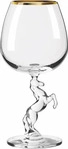 Ritzenhoff 9012002, RITZENHOFF Cocktailglas Weinglas REITKRISTALL mit Goldrand...