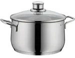 WMF Topfserie DIADEM PLUS Fleischtopf 20 cm 3,7 Liter mit Glasdeckel