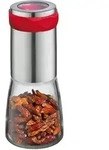 CILIO Chilim&uuml;hle Chilischneider PICCANTE aus Edelstahl mit Glasbeh&auml;lter