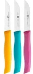 ZWILLING TWIN GRIP Messerset 3-teilig Gem&uuml;semesser 8 cm in 3 Farben