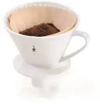 GEFU Porzellan Kaffeefilter SANDRO Gr&ouml;&szlig;e 4 mit Stutzen