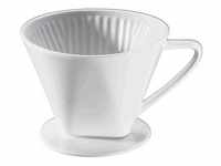 CILIO Porzellan Kaffeefilter Größe 4 weiß