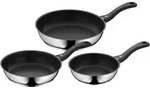 WMF Bratpfannen-Set DEVIL 28 cm + 24 cm + 20 cm Antihaftversiegelung INDUKTION
