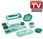 GENIUS Nicer Dicer Fusion Set 13-teilig gr&uuml;n Multifunktions-Schneider