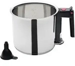 GSW Wasserbadkocher / Simmertopf 16 cm - 1,5 Liter INDUKTION