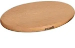 STAUB France Magnetischer Topfuntersetzer Holz oval 29 x 20 cm