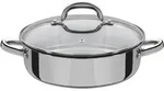 GSW Servierpfanne MONTREAL mit Glasdeckel 24 cm - 2,8 Liter INDUKTION