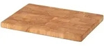 CONTINENTA Schneidebrett / Fr&uuml;hst&uuml;cksbrett 30 x 21, x 2 cm Gummibaum-Stirnholz