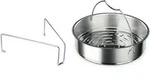 FISSLER Einsatz f&uuml;r Schnellkochtopf gelocht 22 cm + Steg