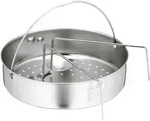 WMF Einsatz f&uuml;r Schnellkochtopf gelocht 22cm + Steg SET