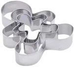 DR.OETKER Serie WHITE CHRISTMAS BAKING Ausstecher-Set 3-teilig LEBKUCHENMANN