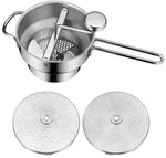 WMF Passierm&uuml;hle GOURMET aus Cromargan mit 3 Scheiben 2mm, 3mm, 5mm