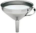 K&Uuml;CHENPROFI Edelstahl-Trichter 10 cm oben - unten 1,5 cm