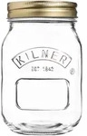 KILNER Einmachglas mit Schraubdeckel 0,5 Liter Vorratsglas