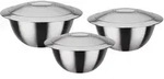 GSW Thermosch&uuml;sseln mit Deckel 3 teiliges Set aus Edelstahl Doppelwandig