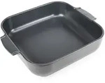 PEUGEOT quadratische Auflaufform APPOLIA 36 cm schiefergrau