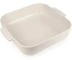 PEUGEOT quadratische Auflaufform APPOLIA 36 cm ecru