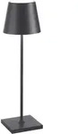 ZAFFERANO LED-Tischlampe POLDINA PRO 38 cm Dark grey