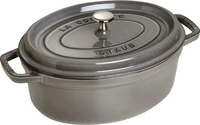 STAUB France 40509369, STAUB France Cocotte 37 cm oval 8,0 Liter Gusseisen