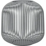 BLOMUS Laterne LITO Gr&ouml;&szlig;e M 27,5 cm x 27 cm steel gray