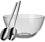WMF Salat-Set TAVERNO 3 teilig mit Salatsch&uuml;ssel und Salatbesteck mittel
