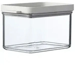 MEPAL Vorratsdose OMNIA 0,7 Liter transparent Deckel nordic white