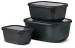 MEPAL Multisch&uuml;ssel-Set CIRQULA 3-teilig rechteckig hoch nordic black