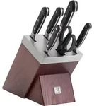 Zwilling 38448007, ZWILLING PRO Selbstsch&auml;rfender Messerblock 7 teilig Esche