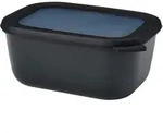 MEPAL Multisch&uuml;ssel CIRQULA rechteckig hoch 1,5 Liter nordic black