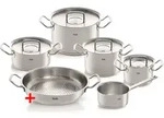 FISSLER Original-Profi Collection Topfset 5 teilig + GRATIS Servierpfanne 28 cm