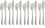 WMF Fischbesteck MERIT 12 teilig - Cromargan Protect