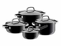WMF Topf-Set 4-teilig FUSIONTEC Mineral Black - Made in Germany