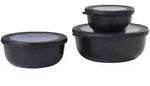 MEPAL Multisch&uuml;ssel-Set CIRQULA 3-teilig flach nordic black