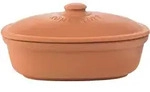 R&Ouml;MERTOPF Brottopf Brotkasten MEDIUM OVAL Terracotta 29,5 cm