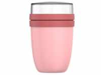MEPAL Thermo Lunchpot ELLIPSE Isolier-Lunchbox mit 2 Behältern nordic pink