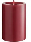 ENGELS KERZEN Stumpenkerze ORIGINAL STUMPENKERZE 12 cm burgunder